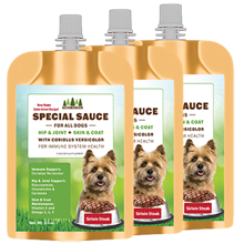 Super Sauce For Dogs - 3 Pouches @ 3.5 oz. each (Total 10.5 oz)